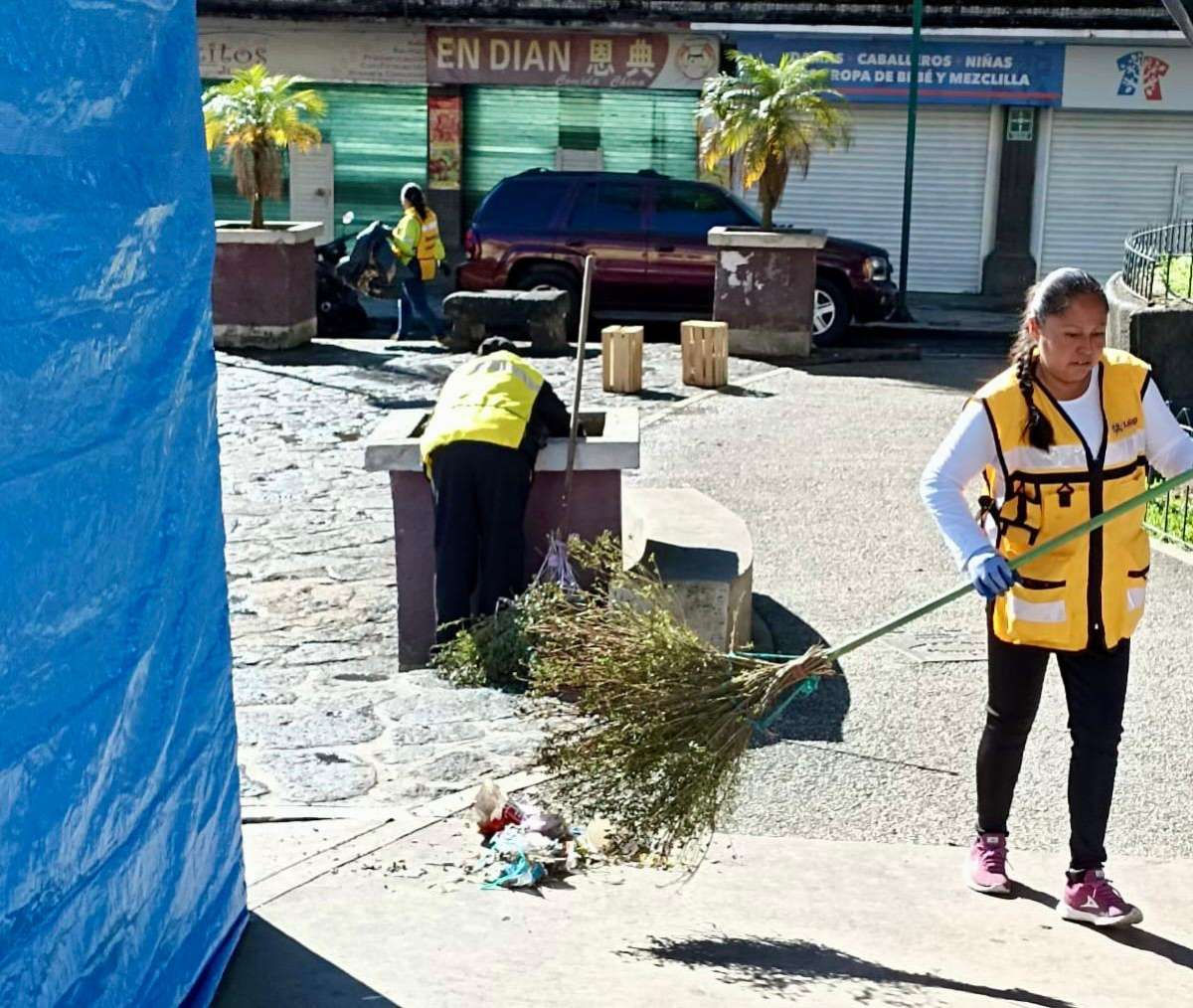 Limpia Pública activa en sus rutas permanentes para la recolección de residuos