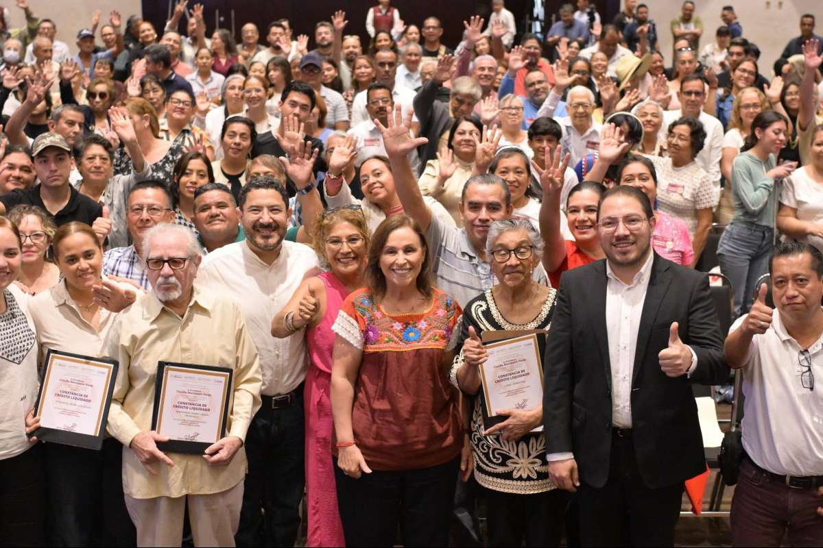 Veracruz es ejemplo nacional en el pago de la deuda del ISSSTE y avanza en justicia social con FOVISSSTE: Rocío Nahle