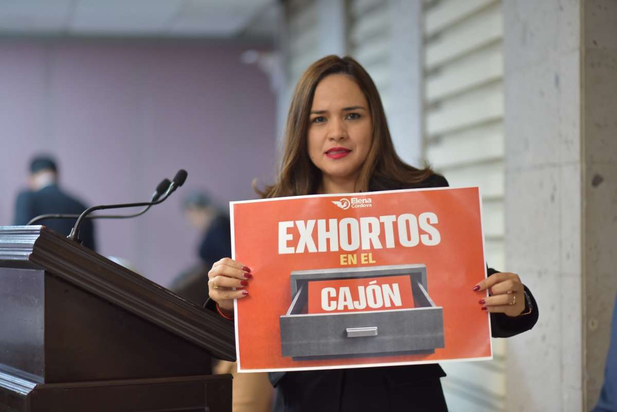 DIPUTADA ELENA CÓRDOVA PROPONE AJUSTAR PLAZOS PARA EVITAR QUE EXHORTOS QUEDEN SIN RESOLVER