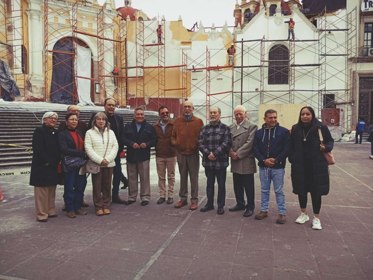 Trabajos de rehabilitación de la Catedral Metropolitana de Xalapa no afectan a edificio histórico: especialistas restauradores