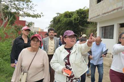 De manera directa, la Alcaldesa de Xalapa dio seguimiento a peticiones de vecinos en la colonia Emiliano Zapata