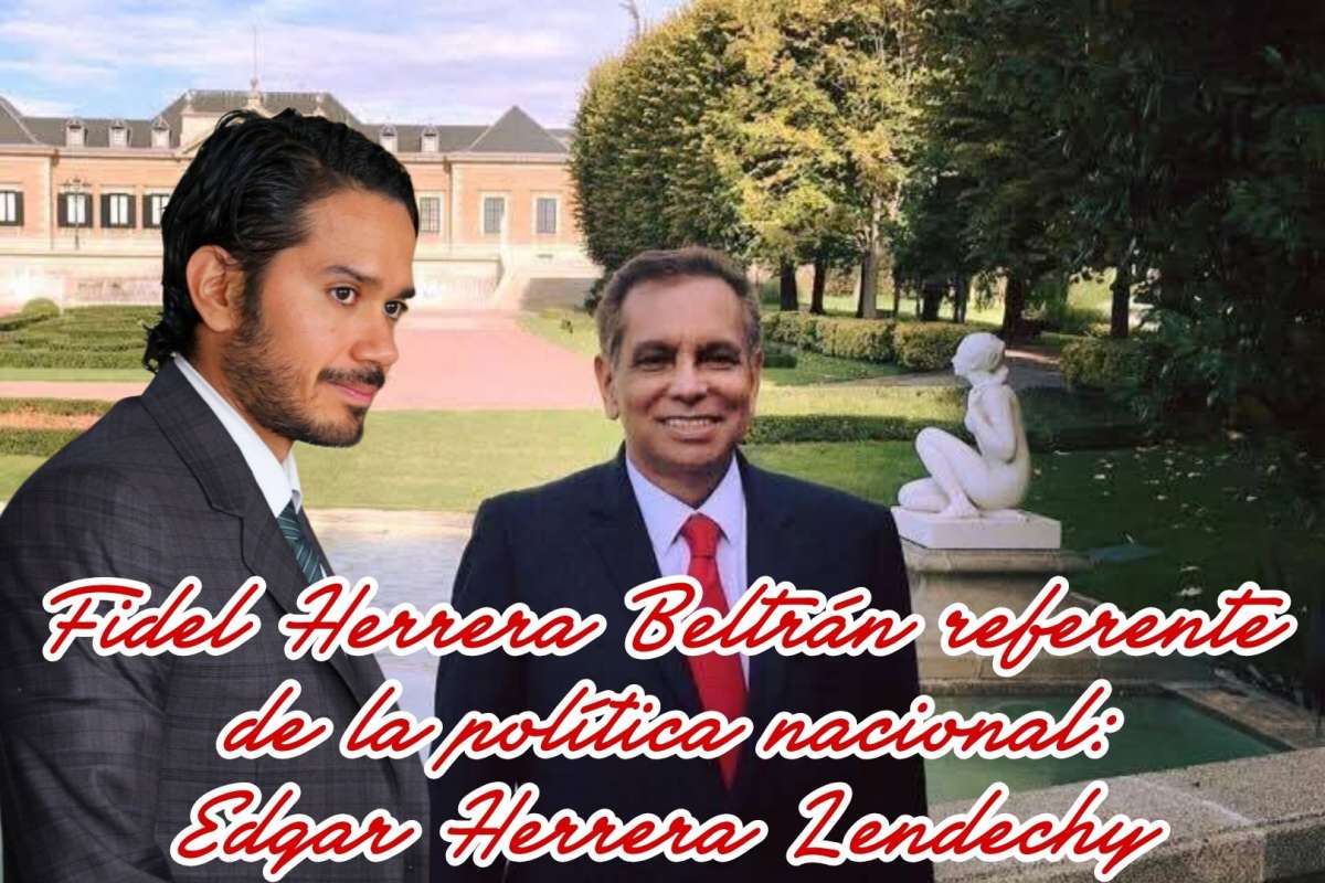 Fidel Herrera Beltrán referente en la política nacional afirma Edgar Herrera Lendechy