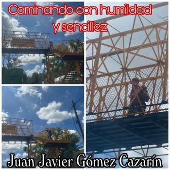 ¡Como cualquier mortal, Cazarín llega caminando a su oficina del Bienestar!