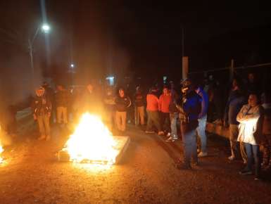 Seguridad Ciudadana responde a concentración en Pacho Viejo; verifican inmueble tras protesta vecinal   