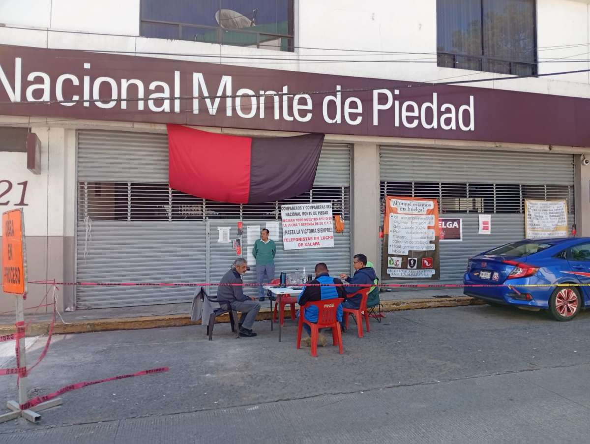 Cuatro meses de huelga y negociaciones cerradas en el Nacional Monte de Piedad
