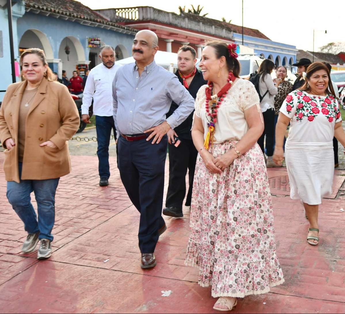 Rocío Nahle visibiliza el talento artesanal y la identidad veracruzana en las fiestas de La Candelaria   