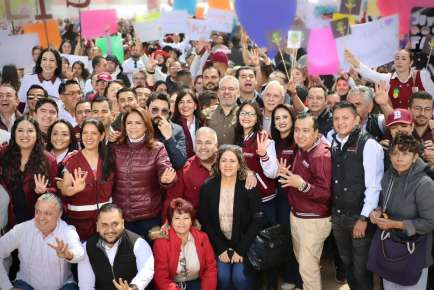Carolina Rangel Gracida, secretaria general de Morena, presente en las Jornadas en Defensa de la Soberanía Nacional en Morelia: Unidad, conciencia y participación ciudadana.