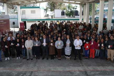 Implementa SEV estrategia Tejiendo Redes: Familia, Escuela y Comunidad   