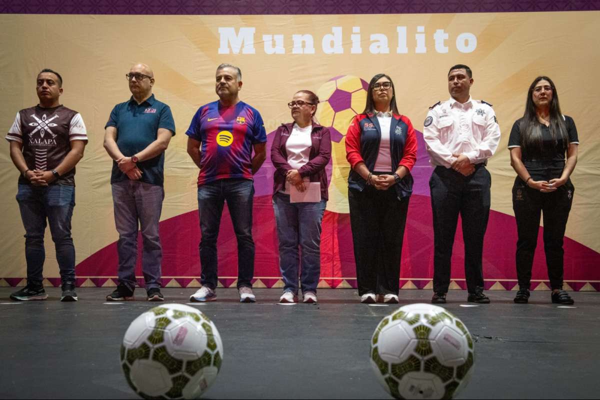 Ya inició el Mundialito 2026 en Xalapa con el respaldo de la SSP; se impulsa el sano recreo y la convivencia familiar