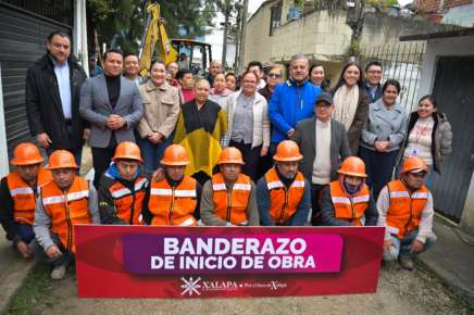 Más resultados para Xalapa; Daniela Griego dio banderazo de inicio de obra