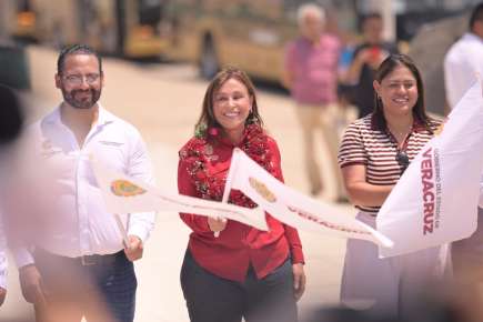 Gobernadora pone en operación 60 unidades Quetzalli; servicio será gratuito en Semana Santa   