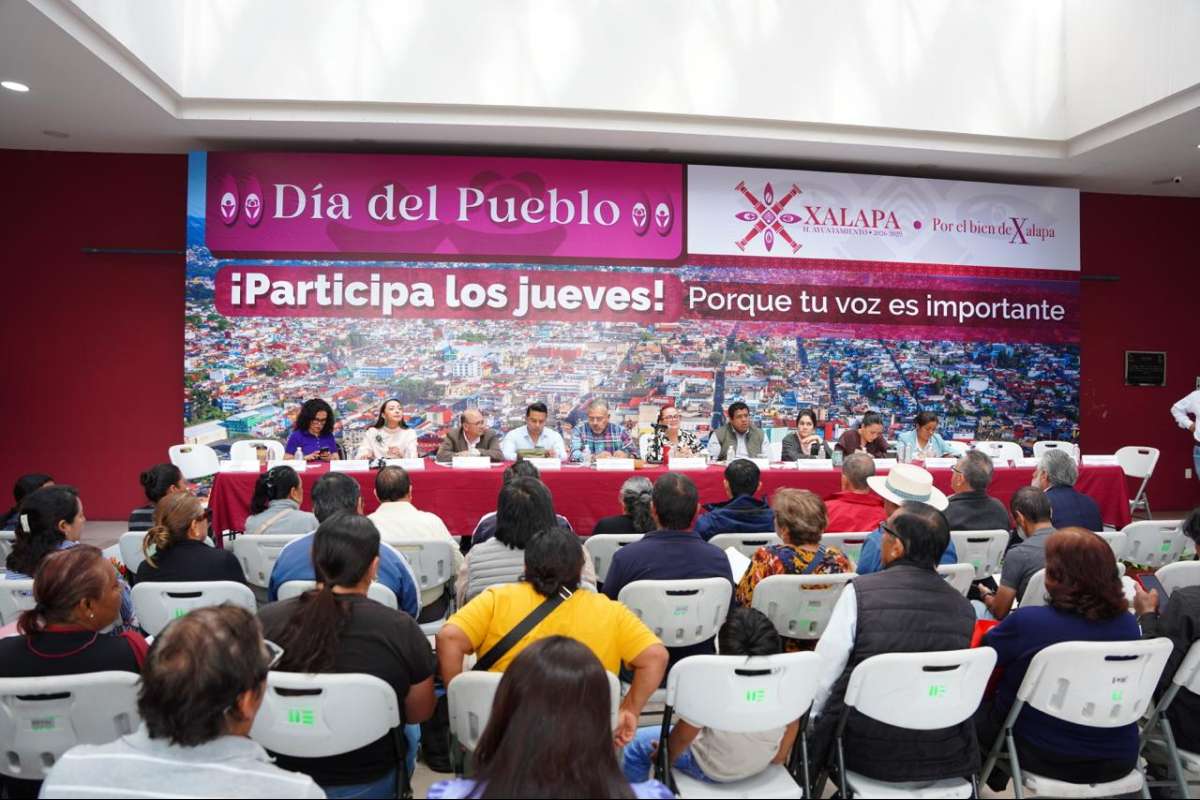 Día del Pueblo, estrategia fundamental para el bienestar de Xalapa