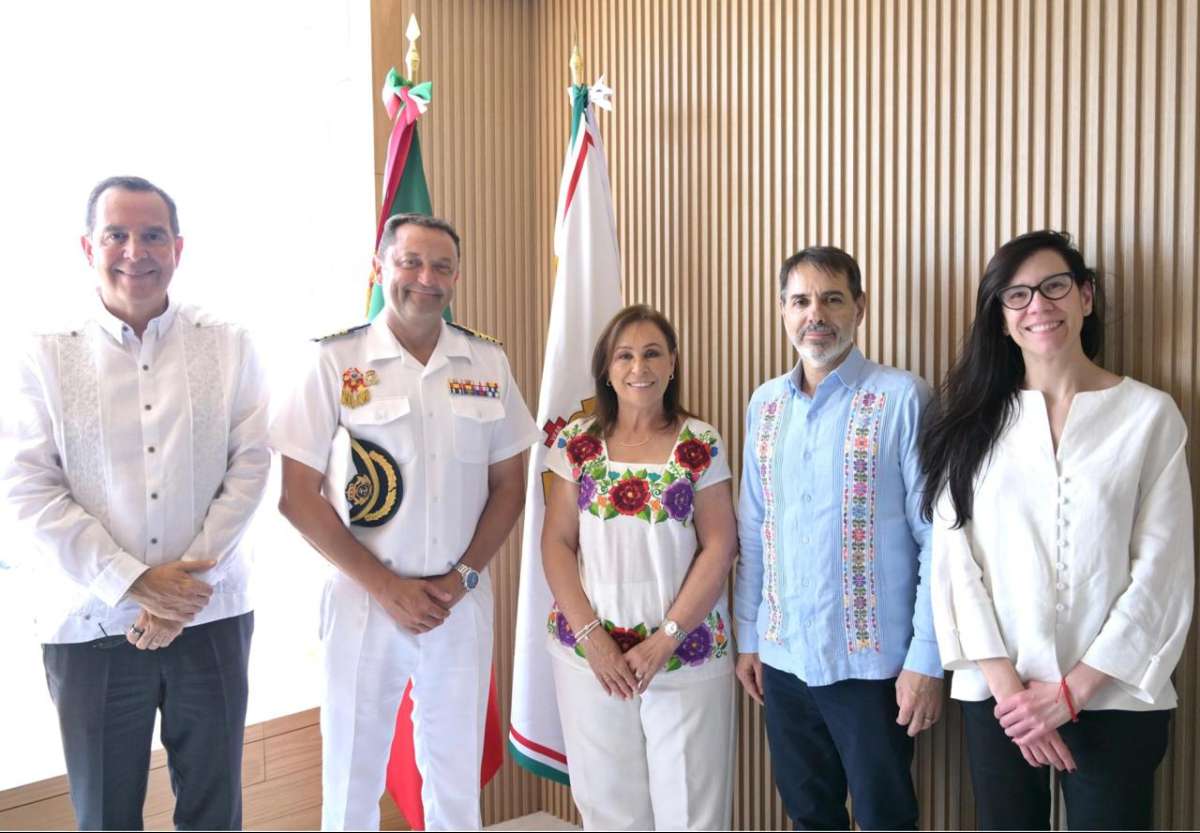Gobernadora Rocío Nahle se reúne con embajador de España
