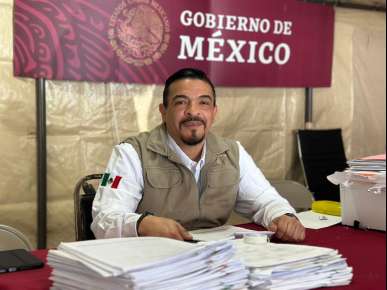 Postura del delegado de Bienestar, Juan Javier Gómez Cazarín, respecto a la detención de familiar de la Directora de Poza Rica 