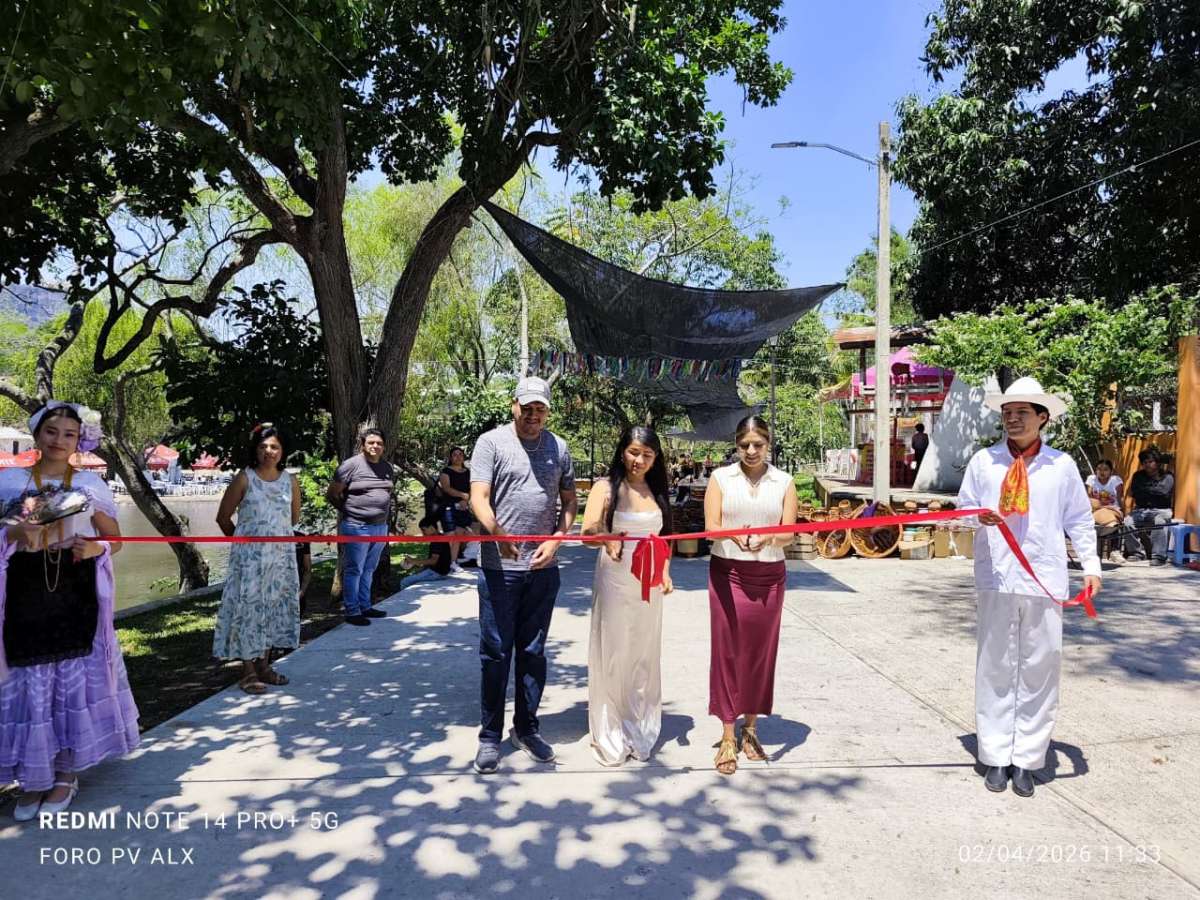 Jalcomulco impulsa su atractivo turístico con la inauguración del Mercado Artesanal y Gastronómico en Semana Santa