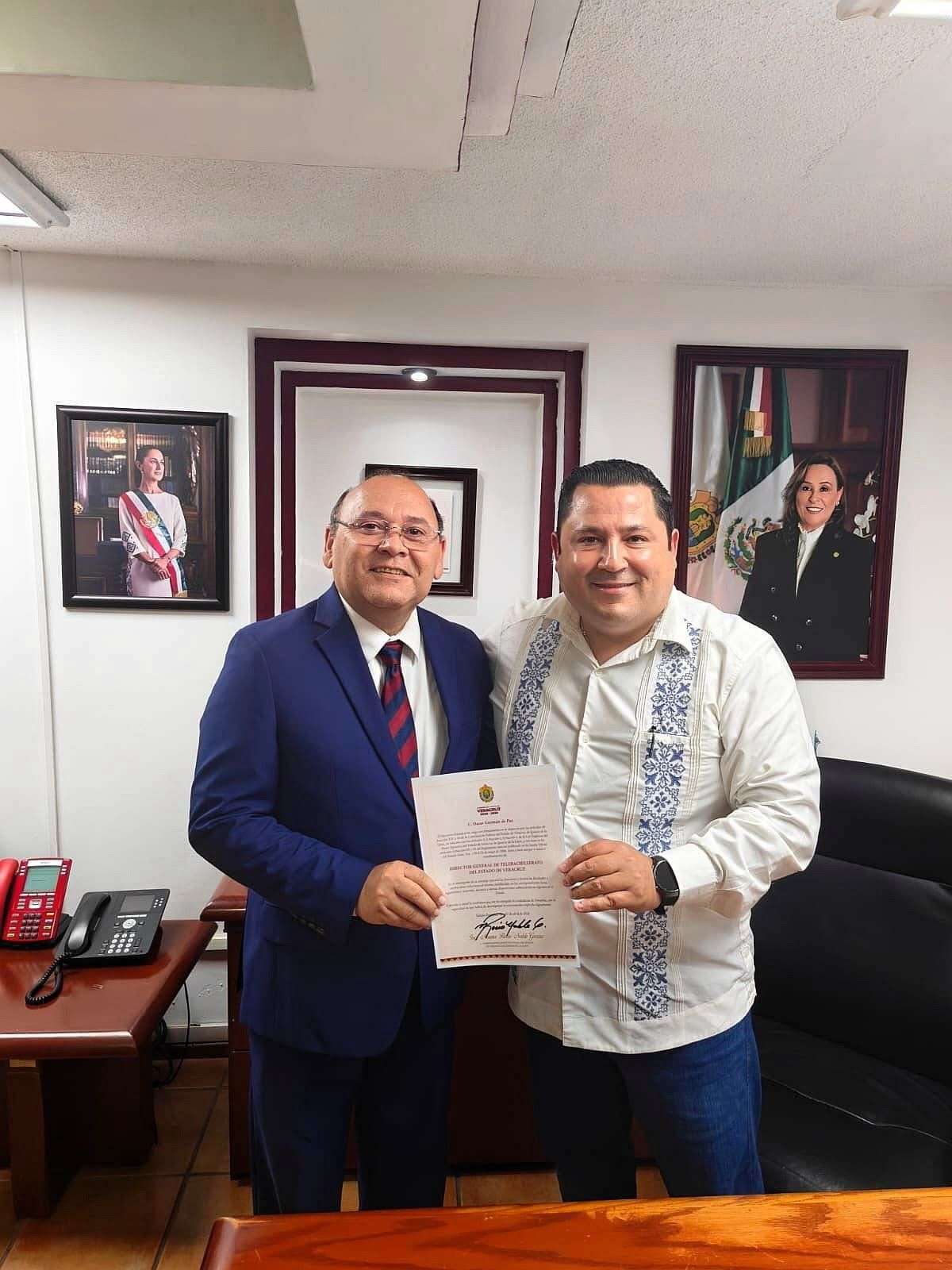 Exalcalde de Pánuco fue designado director del Telebachillerato del estado de Veracruz