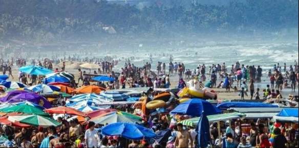 A pesar de campaña contra Veracruz tras derrame de hidrocarburo, el turismo llegó destaca Rocío Nahle