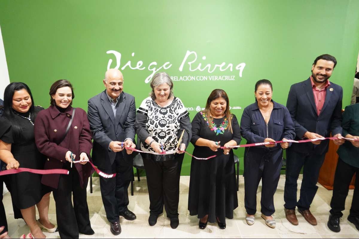 La SECVER celebra apertura de exposición sobre Diego Rivera y su vínculo con Veracruz   