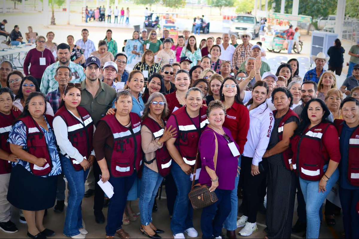La Secretaria General de Morena, Carolina Rangel, preside Consejo Municipal de Navojoa, Sonora