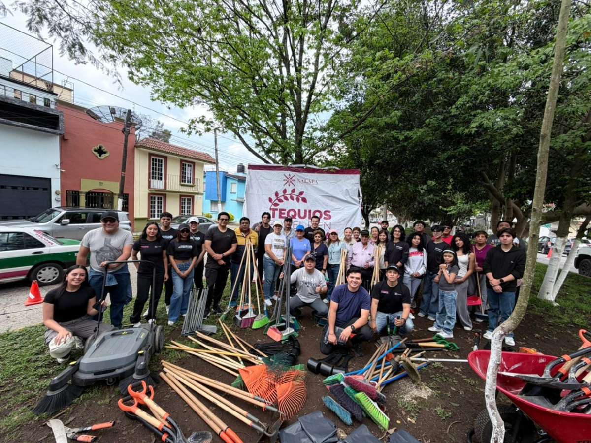 Llegan Tequios Municipales al Fovissste; se realizó jornada integral de limpieza