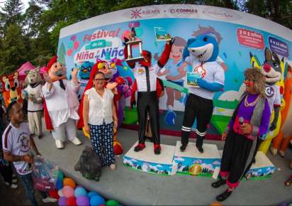 Apostar al presente de las infancias garantiza un mejor futuro a Xalapa; Ayuntamiento realizó gran festín para la niñez