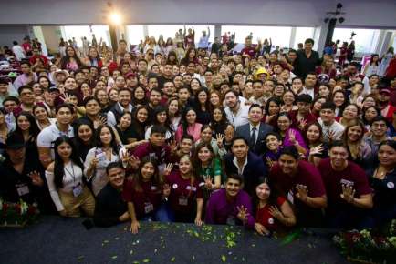 Misión cumplida; Luisa María Alcalde y Carolina Rangel clausuran el segundo Campamento Nacional de las juventudes en Nuevo León.