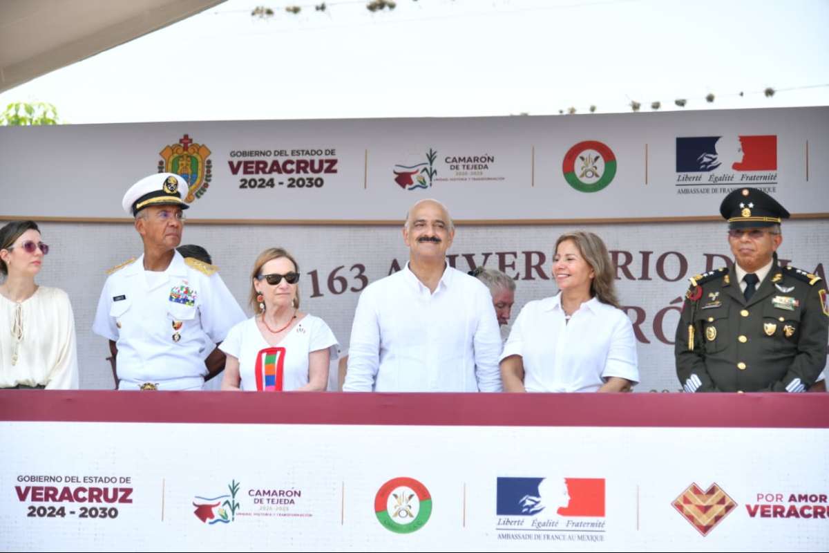 Conmemora Gobierno de Veracruz el 163 aniversario de la Batalla de Camarón   