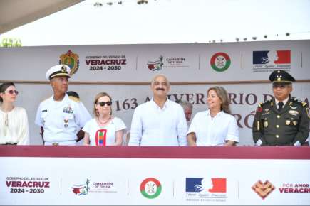 Conmemora Gobierno de Veracruz el 163 aniversario de la Batalla de Camarón   