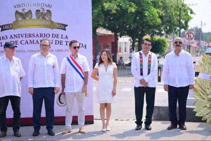Conmemora Congreso de Veracruz el CLXIII aniversario de la Batalla de Camarón