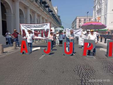 Advierten integrantes de AJUPIV con manifestarse este 1 de mayo para que Gobernadora vea que existen