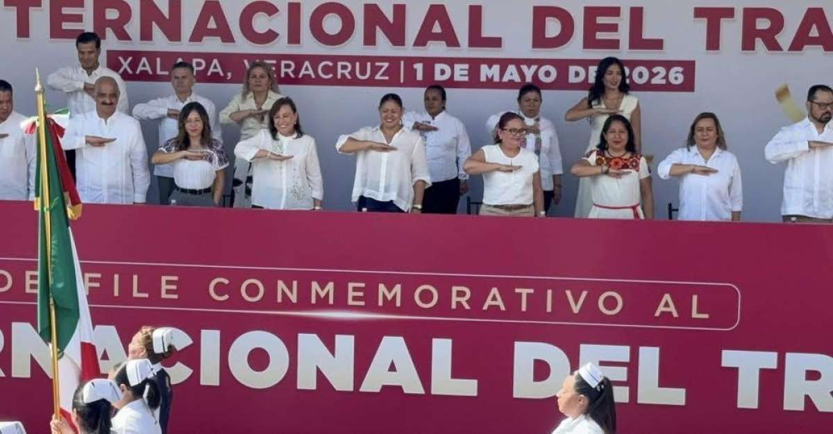 En Veracruz hay certeza laboral y buena relación con trabajadores resalta gobernadora Rocío Nahle
