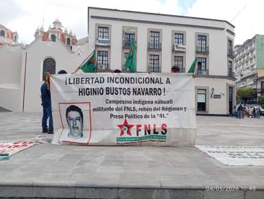 Solicitará el FNLS a la SCJN atraiga caso de Higinio Bustos, lleva ya 5 años encarcelado