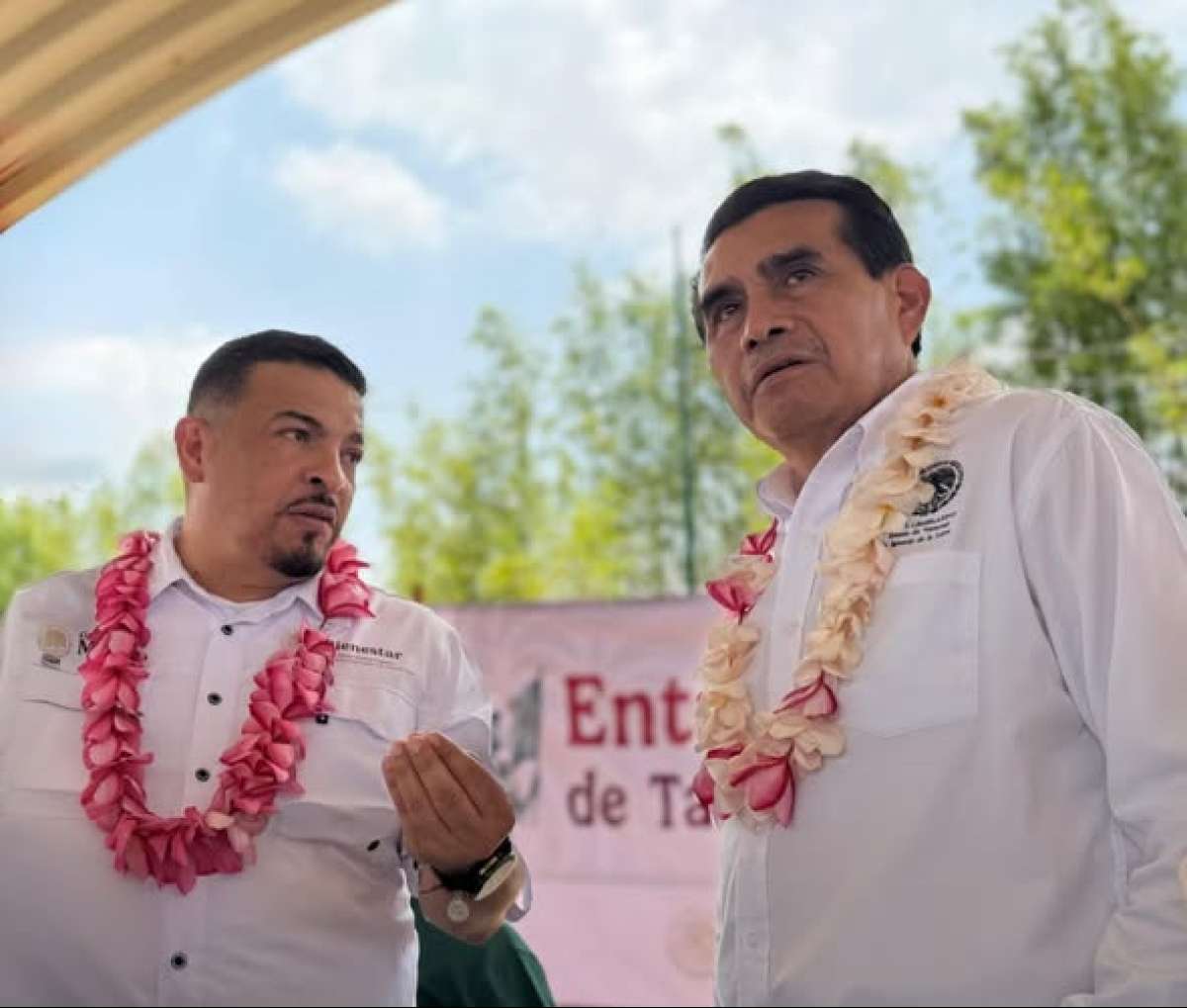 Cazarín y Esteban Bautista con liderazgo y espíritu de servicio al pueblo veracruzano.