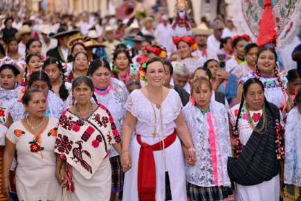 Yolpaki visibiliza la cultura, tradición y pueblos originarios: Rocío Nahle