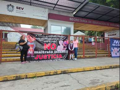 Padres de familia denuncian presunto maltrato infantil y omisiones en Escuela Primaria de El Higo, Veracruz
