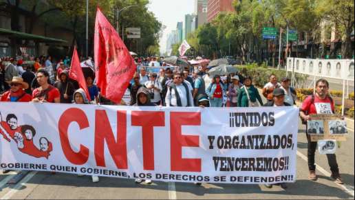 Maestros veracruzanos participarán en la movilización nacional de la CNTE en la Ciudad de México el 1 de junio