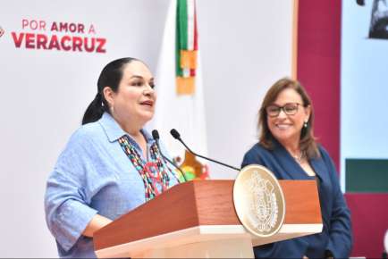 En apoyo al campo veracruzano, el Gobierno de México liberó el 11 de mayo a 3,418 mujeres productoras y pequeños productores de sus adeudos con la FND
