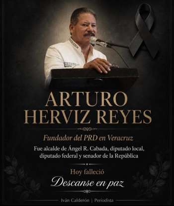 Fallece Arturo Herviz Reyes, fundador y dirigente estatal del PRD, figura histórica de l izquierda veracruzana