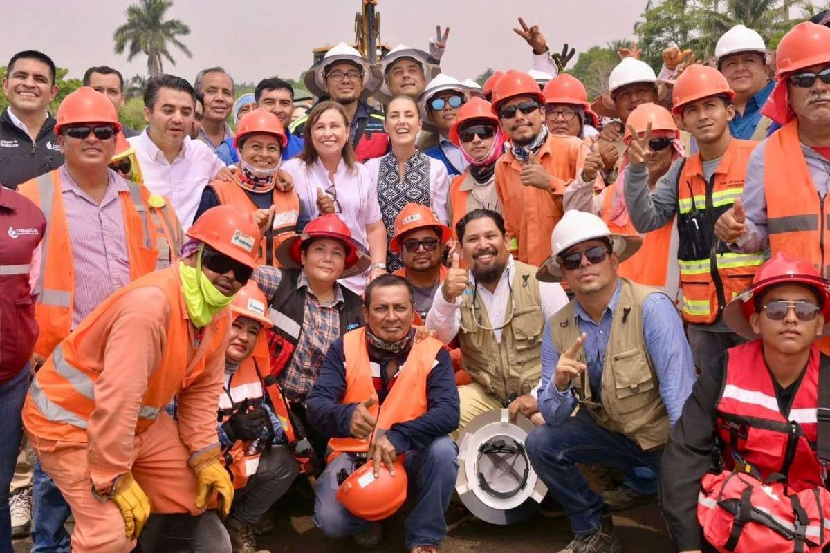 Acueducto Coatzacoalcos registra 32% de avance y duplicará el suministro de agua