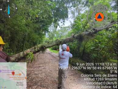 Gobierno de Coatepec actúa con eficacia para atender afectaciones por lluvias   