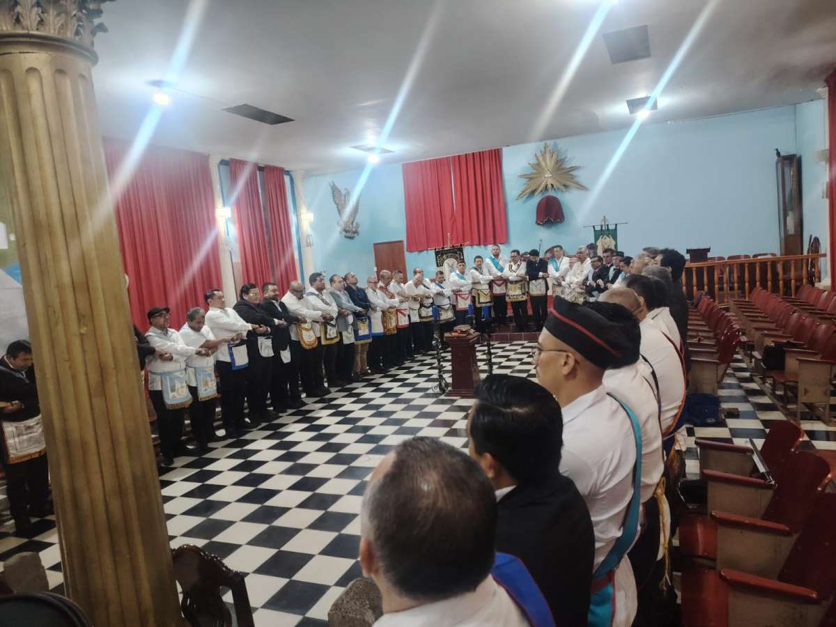 Celebran un siglo de existencia masónica de la Logia Simbólica Fraternidad del VI Distrito de Xalapa