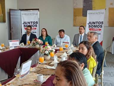 Integra Canacintra Xalapa Comité de enlace Gubernamental, emprenderán acciones coordinadas con gobierno estatal para beneficio de todos