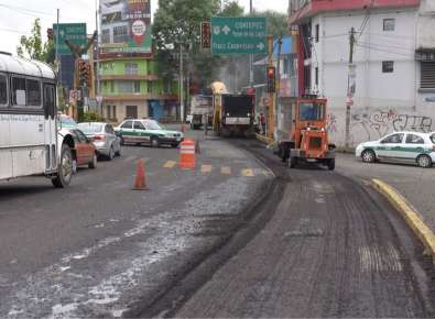 Da inicio obra de reencarpetado integral en Ruiz Cortines anuncia Daniela Griego