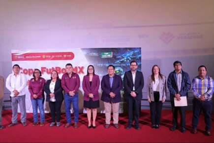Veracruz, sede de la Copa FutBotMX 2026, busca impulsar las vocaciones científicas y tecnológicas de las infancias y juventudes