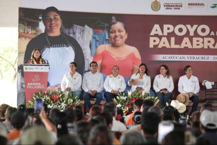 La seguridad también se construye con oportunidades para las familias: Rocío Nahle   