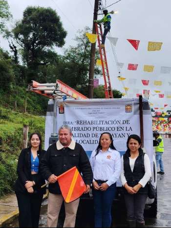 TONAYÁN SE ILUMINA: INICIA MODERNIZACIÓN DE LUMINARIAS EN TODO EL MUNICIPIO
