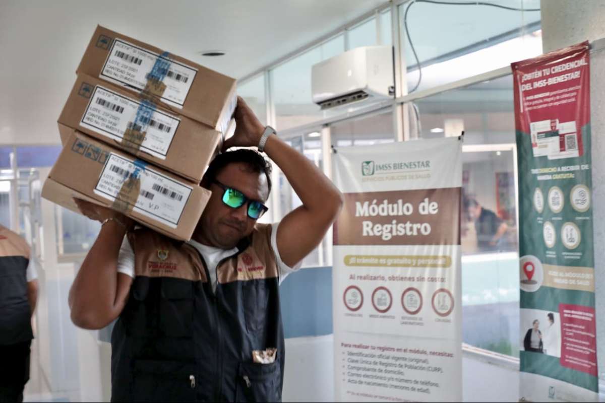 Avanza estrategia para el abasto de medicamentos, 9 mil unidades fueron distribuidas en el sur   