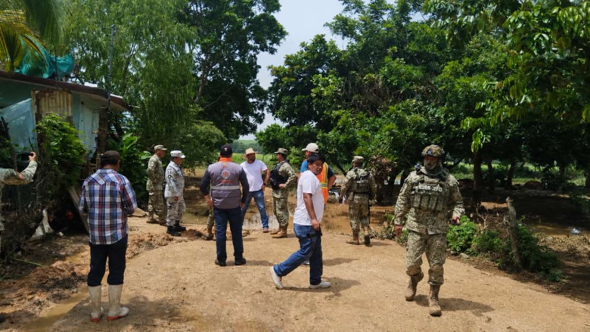 Coordina PC estrategias de atención y recuperación para comunidades de Isla afectadas por lluvias   