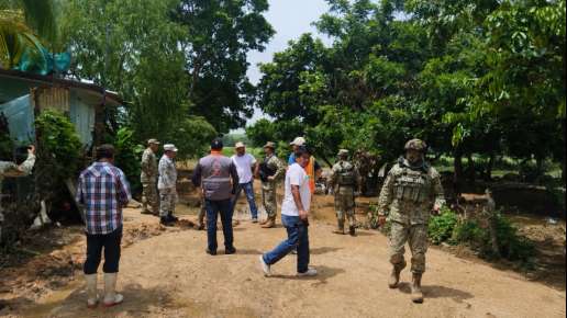 Coordina PC estrategias de atención y recuperación para comunidades de Isla afectadas por lluvias   