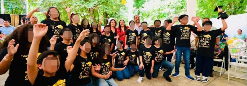 Gustavo Sánchez Ortiz y Paty Patatuchi acompañan clausuras escolares en distintos planteles de Camerino Z. Mendoza